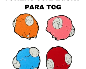 Tokens Scapegoat para TCG set de 4 fichas de oveja 3D México