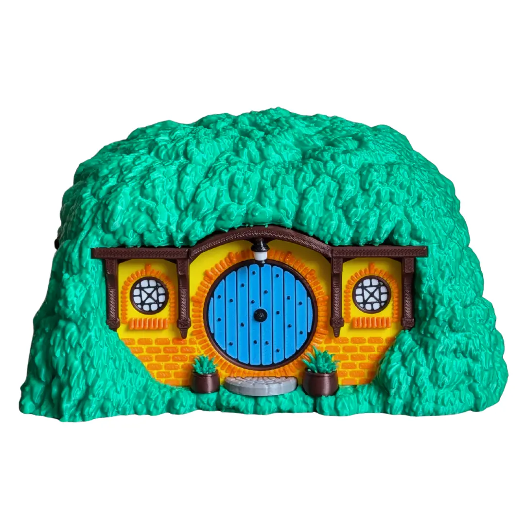 Porta Decks Hobbit 3D casa de la colina para TCG Grand Forge